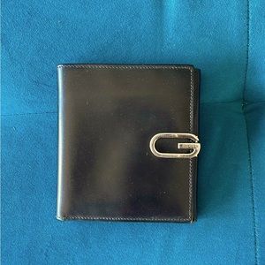 Gucci Black Leather Bi-fold Wallet